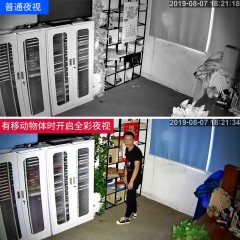無(wú)線監(jiān)控?cái)z像頭夜視高清wifi遠(yuǎn)程家用室外防水網(wǎng)絡(luò)監(jiān)視器